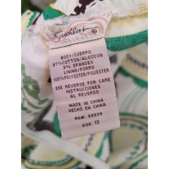 Speechless Floral Paisley Halter Tie Back with Zipper Flare Dress Junior Size 13 - Picture 12 of 15